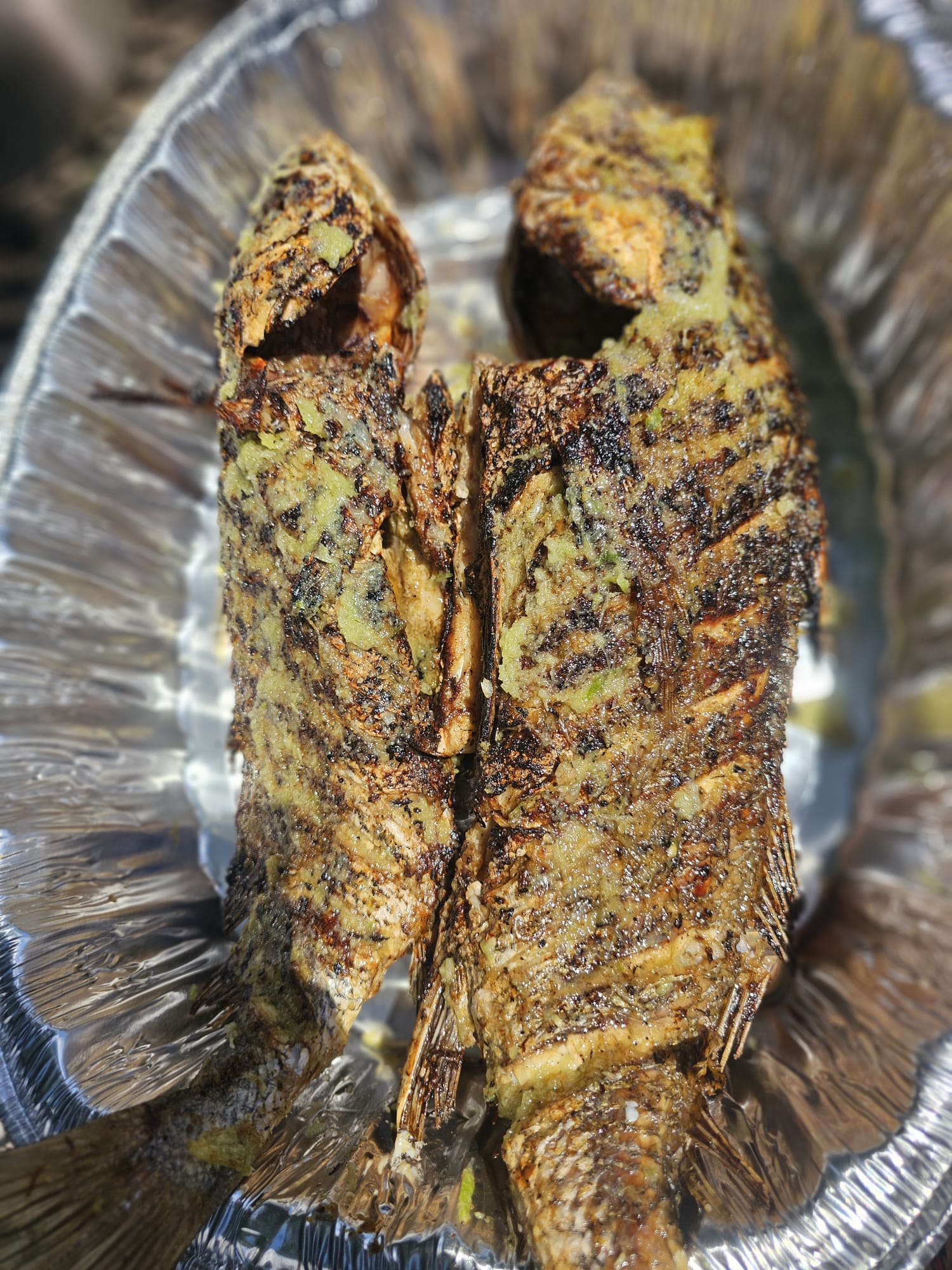 Roasted Drum