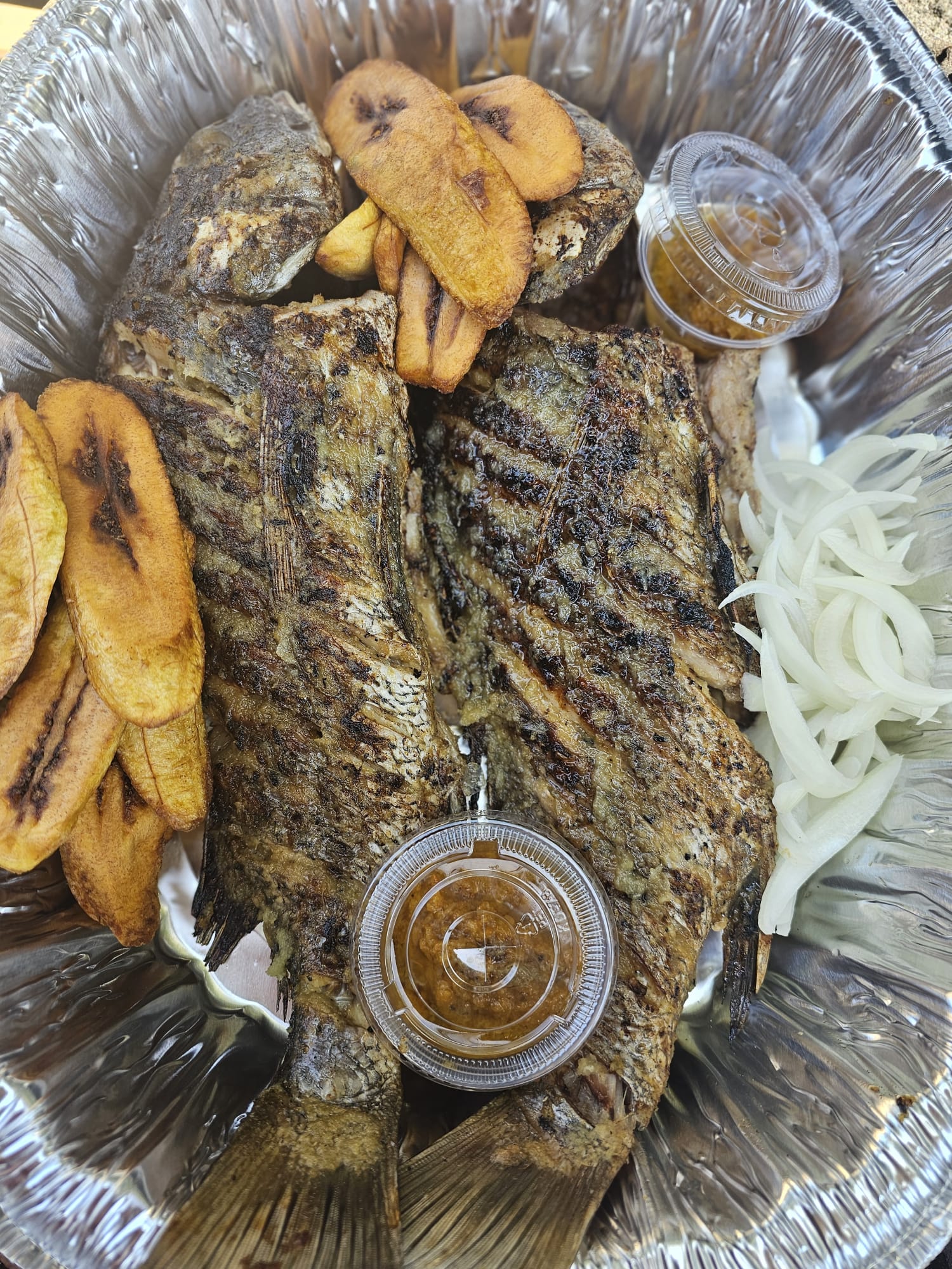 Roasted Drum